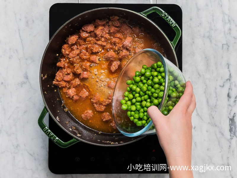 意大利火腿茴香豌豆意面【制作方式】